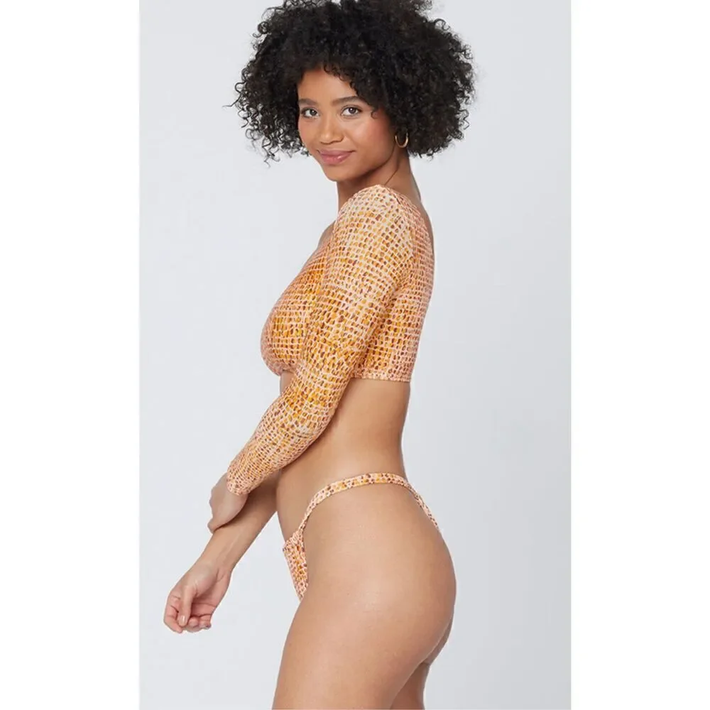 New. L*SPACE Gina animal print bikini set. Small. Retails $209